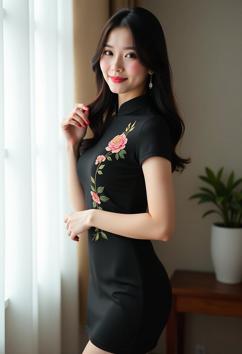 法式抹胸与蕾丝半身裙